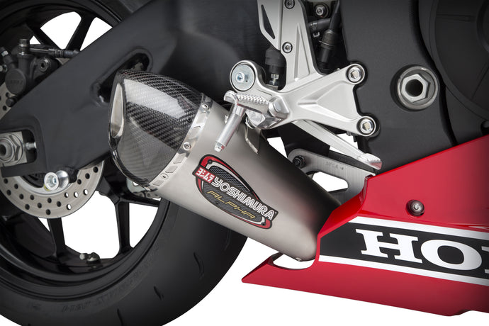 EXHAUST RACE ALPHA-T FULL-SYS SS-SS-CF WORKS 12202AP520 image 1
