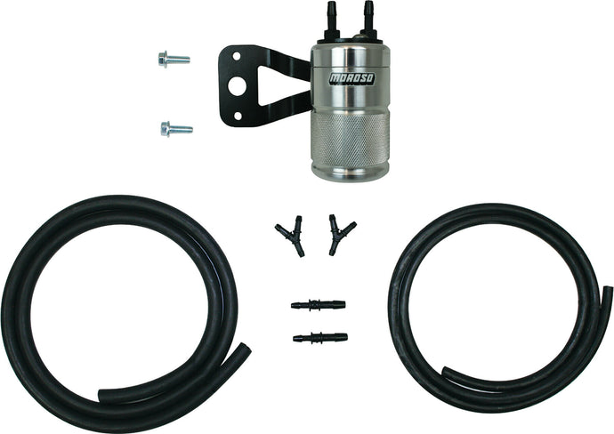 AIR OIL SEPARATOR TWIN CAM W/STOCK AIR CLEANER POLISHED 85713 image 1
