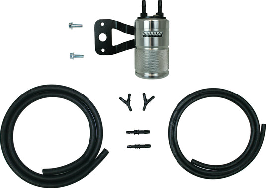 AIR OIL SEPARATOR TWIN CAM W/STOCK AIR CLEANER POLISHED 85713 image 1