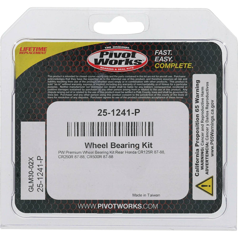 Load image into Gallery viewer, WHEEL BEARING KIT PREMIUM 25-1241-P image 4

