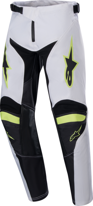YOUTH RACER LUCENT PANTS WHT/NEON RD/YLW FLUO SZ 28 3743724-2029-28 image 1