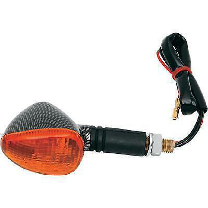 MARKER LIGHTS, CMPCT, FLEX. STEM, CRBN FBR (S/F) AMBER, SHORT