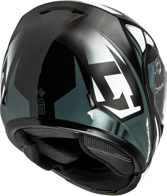 MD-04S SECTOR SNOW HELMET W/ ELECTRIC SHIELD BLK/SILVER SM M4043364 image 2