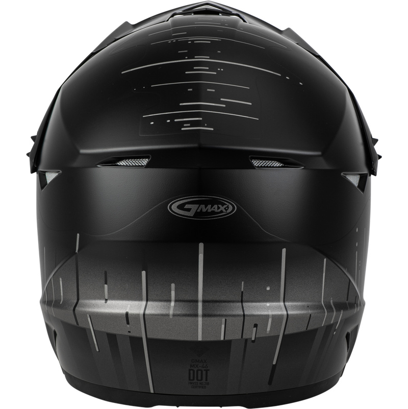 Load image into Gallery viewer, MX-46 FREQUENCY OFF-ROAD HELMET MATTE BLACK/GREY SM D3463074 image 4
