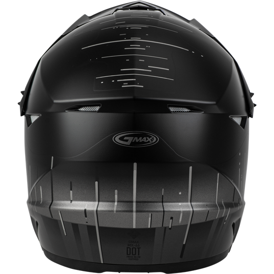MX-46 FREQUENCY OFF-ROAD HELMET MATTE BLACK/GREY SM D3463074 image 4