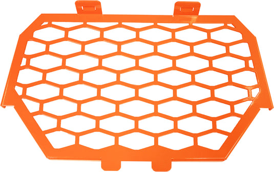 2-PANEL FRONT GRILL (ORANGE) RZR-FG-1K-OR image 1