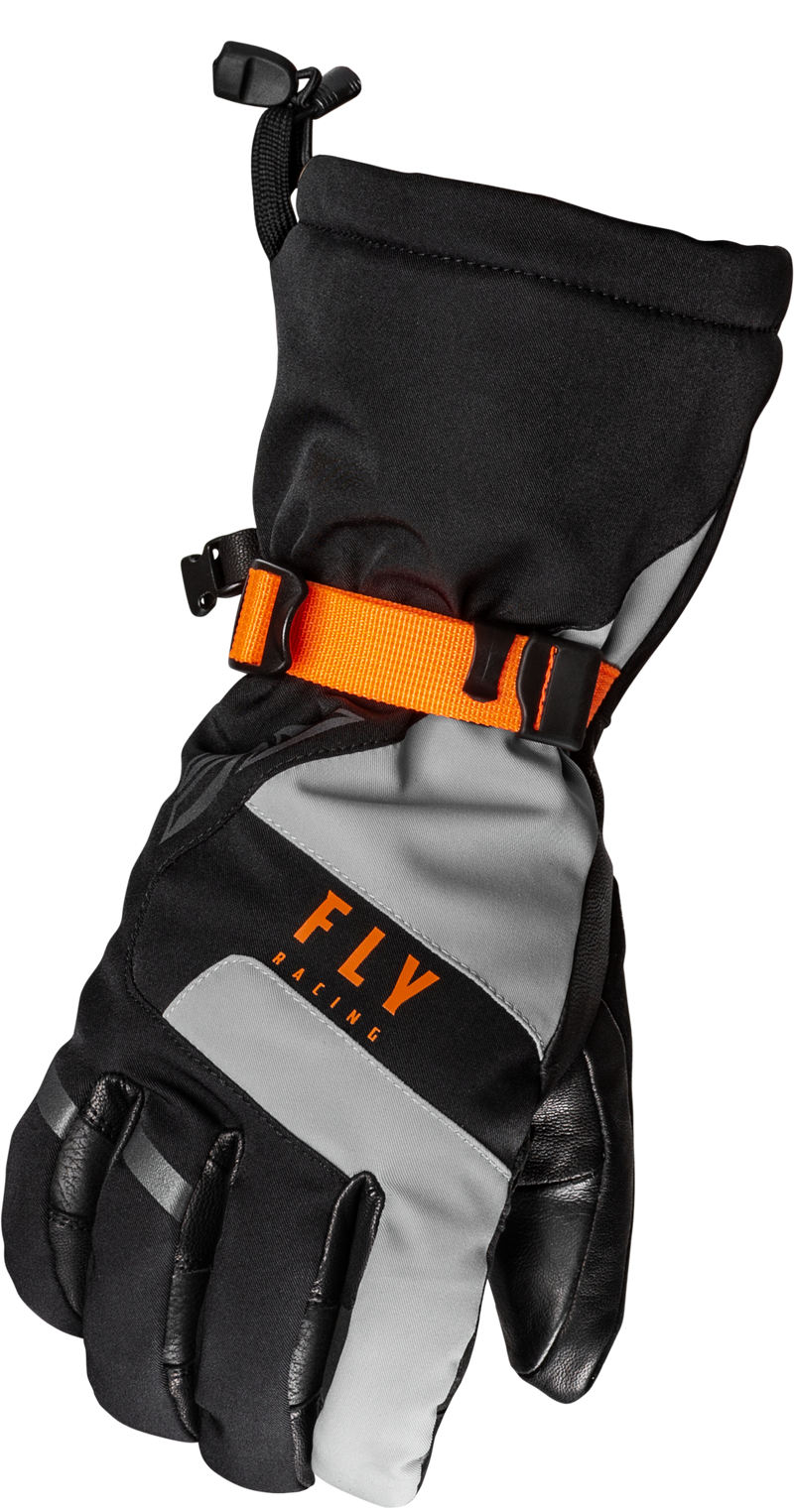 Load image into Gallery viewer, HIGHLAND GLOVES BLACK/GREY/ORANGE XL 363-3952X image 1
