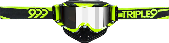 SAINT GOGGLES CHROME / AMBER LENS 37-2333 image 1