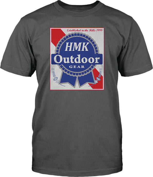 BLUE RIBBON TEE GREY L HM2SSTPBRGL image 1