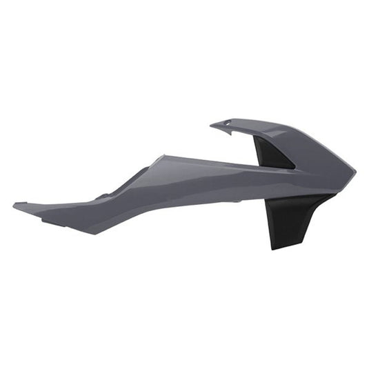 POLISPORT  RADIATOR SCOOPS KTM, NARDO  GREY/BLACK