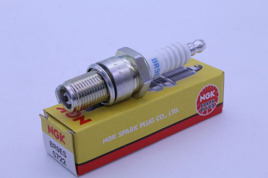 NGK 5722 BR9ES NICKEL SPARK PLUG (REMOVABLE TERMINAL NUT)