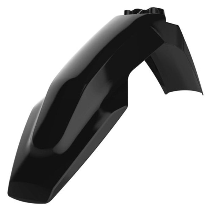 POLISPORT FRONT FENDER HUSQVARNA BLACK