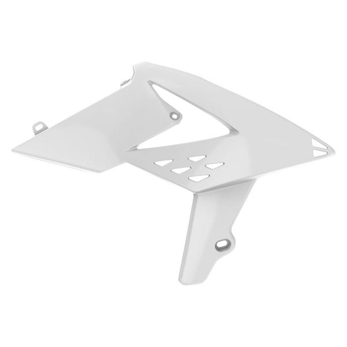 POLISPORT RADIATOR SCOOPS  BETA WHITE