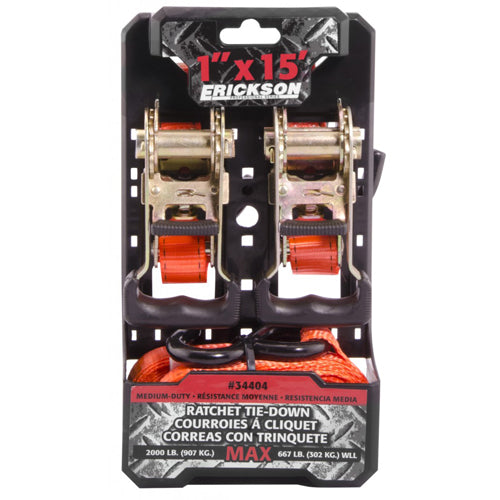 ERICKSON RATCHETING WIDE HANDLE TIE DOWNS - 1