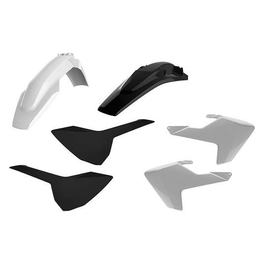 POLISPORT  ENDURO STANDARD KITHUSQVARNA, WHITE/BLACK