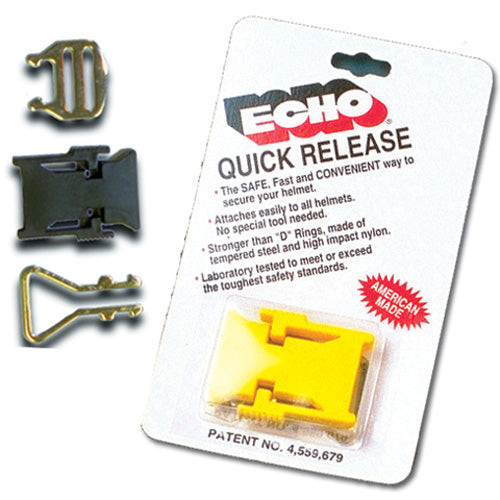 HELMET QUICK RELEASE - YELLOW