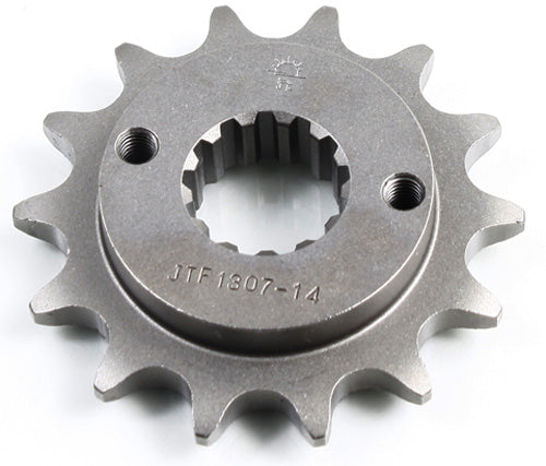 JT STEEL FRONT SPROCKET 14 TOOTH HONDA