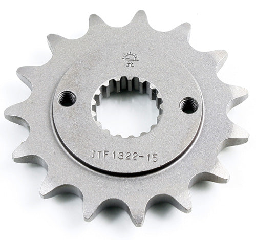 JT STEEL FRONT SPROCKET 15 TOOTH HONDA