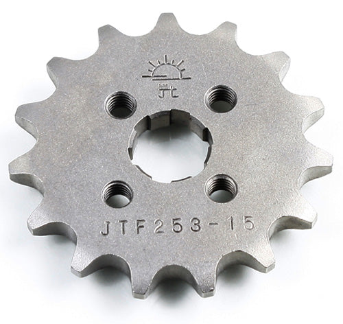 JT STEEL FRONT SPROCKET 15 TOOTH HONDA