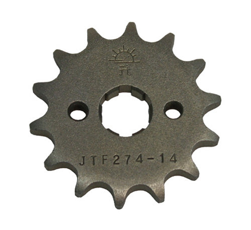 JT STEEL FRONT SPROCKET 14 TOOTH HONDA