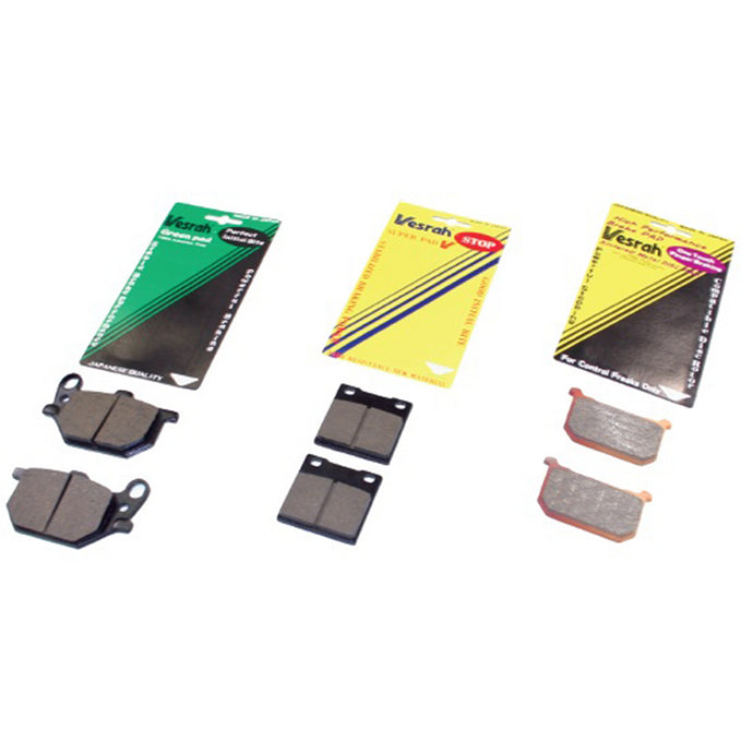 VESRAH SEMI-METALLIC BRAKE PADS, VD-929