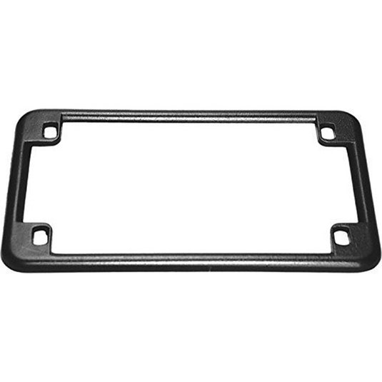 LIC FRAME MATTE BLK
