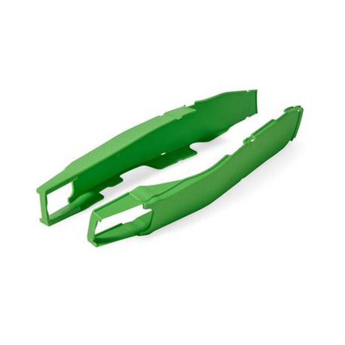 POLISPORT SWINGARM PROTECTORS,KAWASAKI, GREEN 05