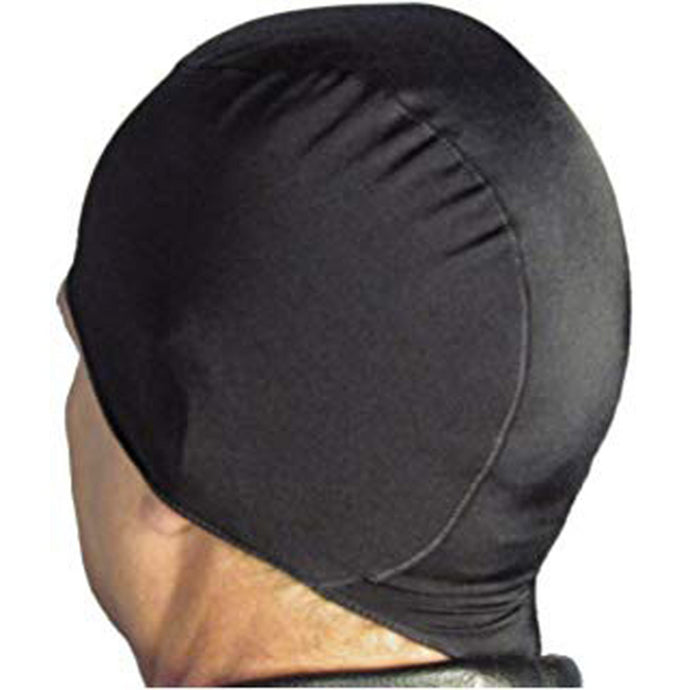 HELMET LINER, NYLON DOME, BLACK