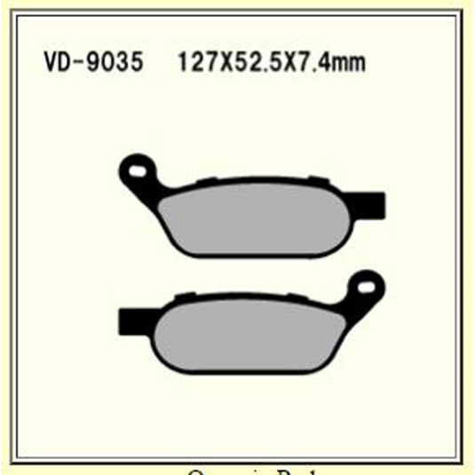 VESRAH BRAKE PADS VD-9035JL