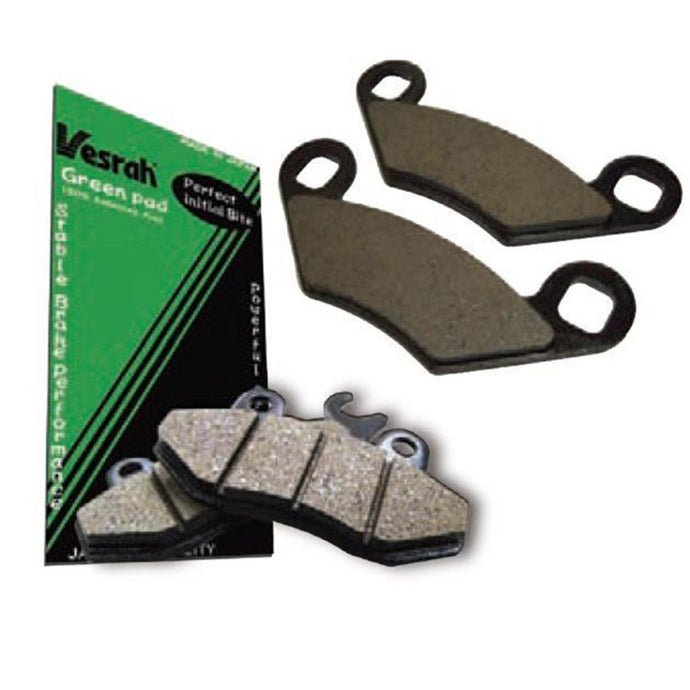 VESRAH SEMI-METALLIC BRAKE PADS, VD-166