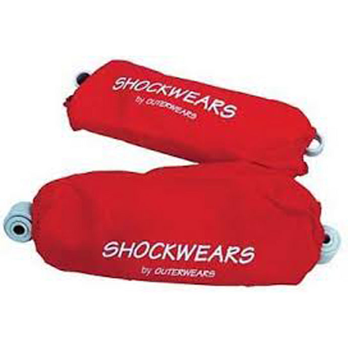 REAR SHOCKWEAR RED HONDA YAMAHA