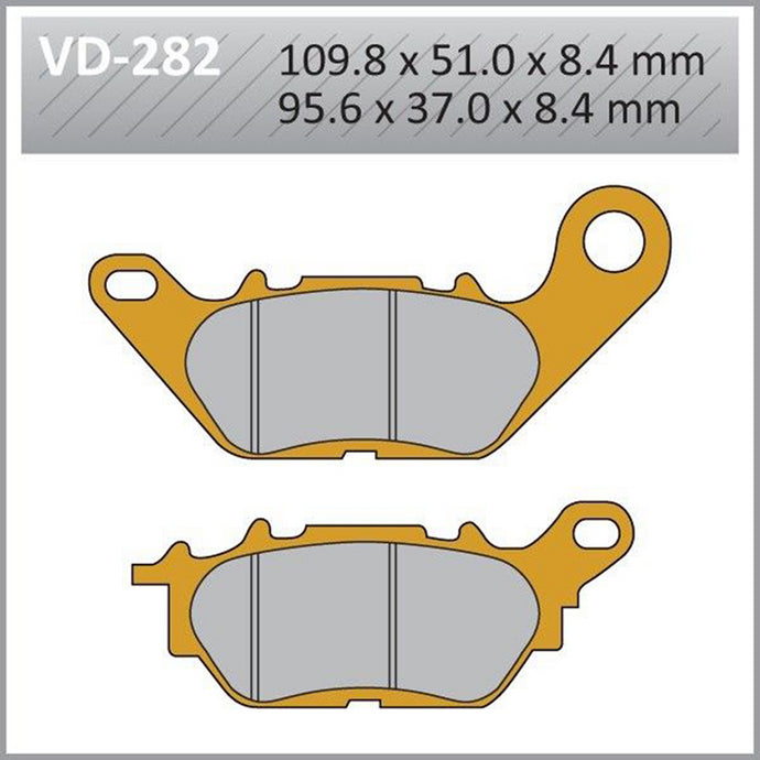 VESRAH BRAKE PADS VD-282