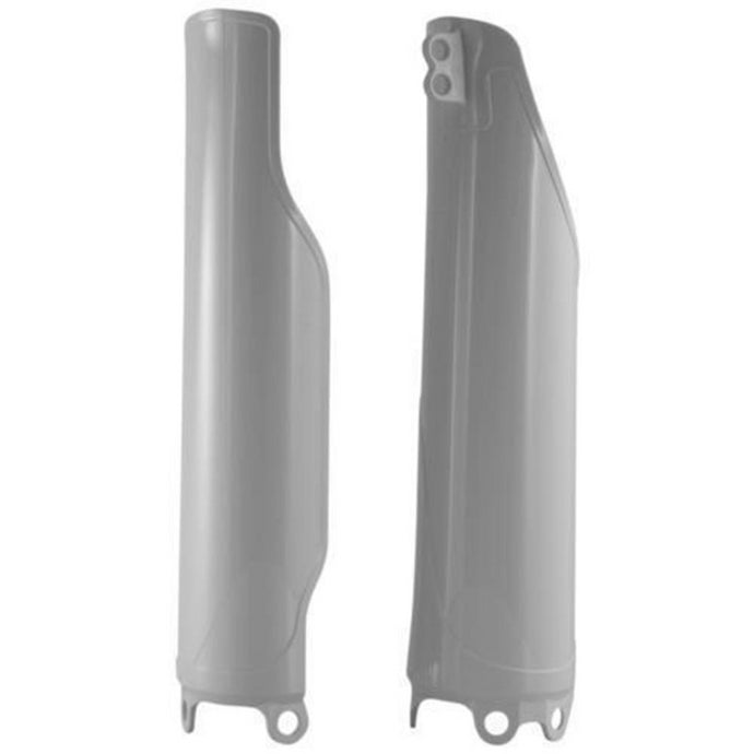 POLISPORT FORK GUARDS, HONDA, WHITE