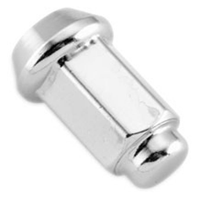 12MM X 1.25 TP TAPERED CHROME LUG NUT - BOX OF 16