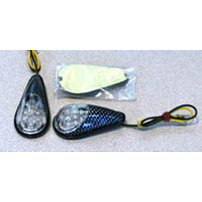 LED ULTRA MINI-FLUSH MOUNT MARKER LIGHTS, C.F. (10 LEDS)