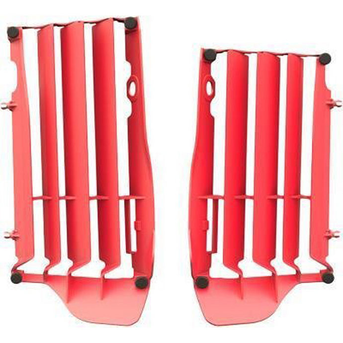 POLISPORT RADIATOR LOUVERS, HONDA, RED CR04