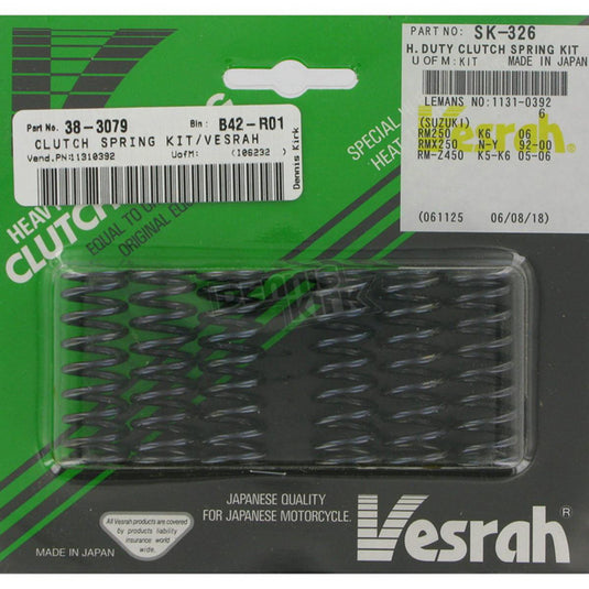 VESRAH CLUTCH SPRINGS - SK-326