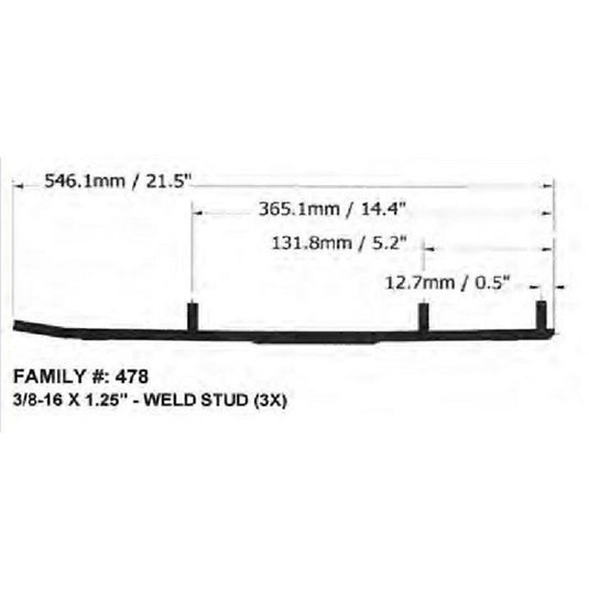 SPI DEFENDER HARDWELD  RUNNERS, SKIDOO