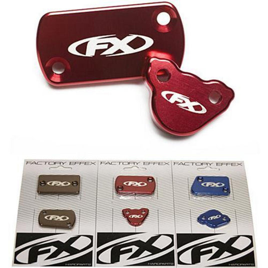 FX BRAKE RESERVOIR KITS (FRONTAND REAR RESERVOIR COVERS)