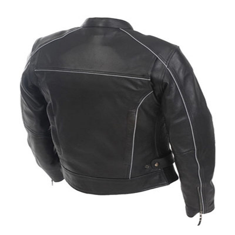 Load image into Gallery viewer, MOSSI WOMENS PREMIUM LEATHER JACKET SIZE 20 BLACK
