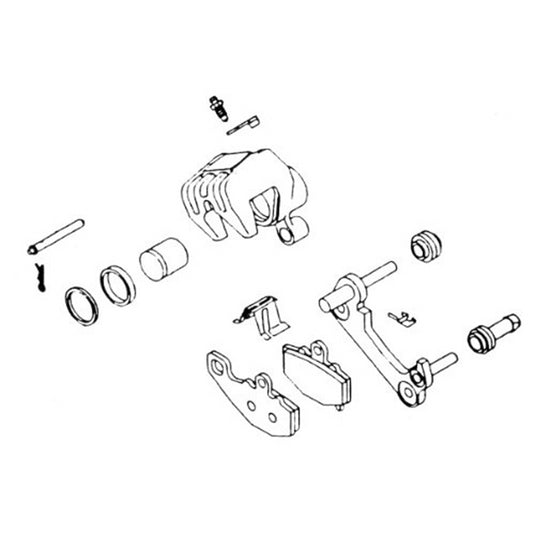BRK CALIPER KIT:HON BCR-103