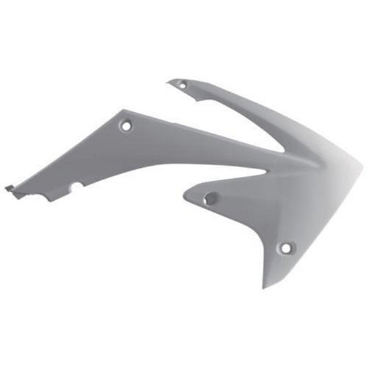 POLISPORT RADIATOR SCOOPS KTM - WHITE/ORANGE