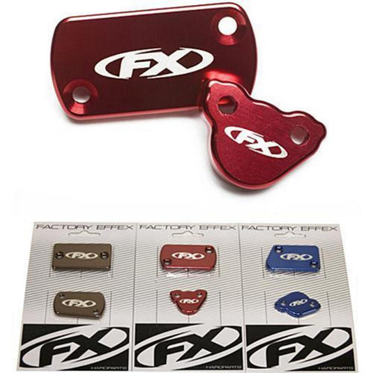 FX BRAKE RESERVOIR KITS (FRONTAND REAR RESERVOIR COVERS)