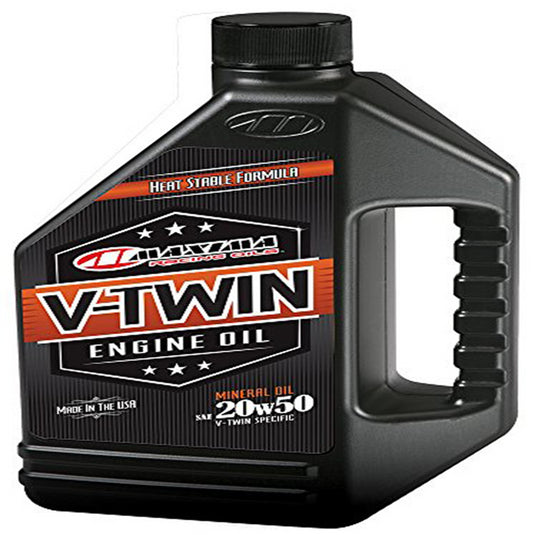 V-TWIN MINERAL  20W50 128OZ