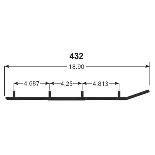 SPI DEFENDER HARDWELD  RUNNERS, SKIDOO