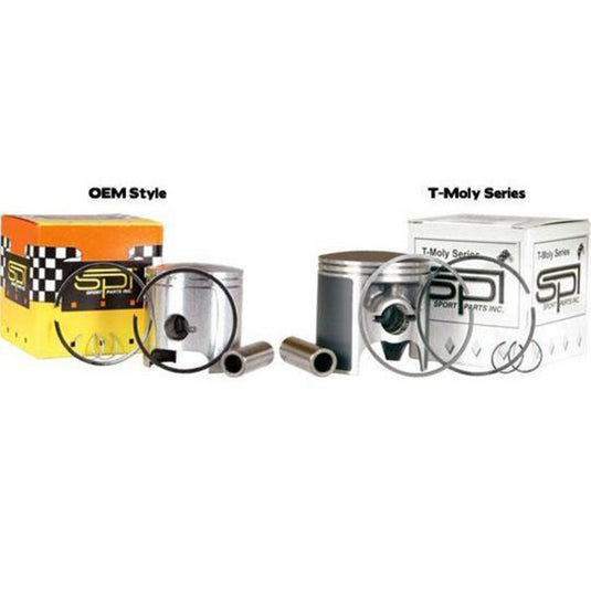 OEM STYLE PISTON KIT WITH RINGS TEFLON COATED STD.