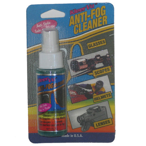 ANTI FOG CLEANER CARDED - 2 OZ.