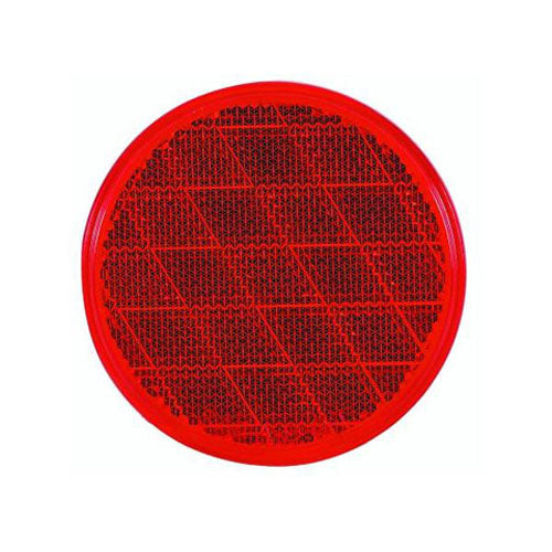 REFLECTOR ROUND RED