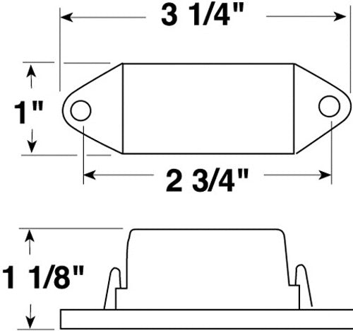 MINI CLEARANCE LIGHT AMBER