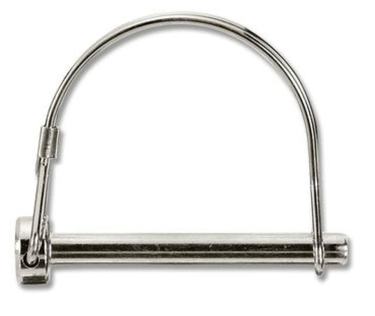 WIRE LOCK PIN 1/4 X 2 ROUND